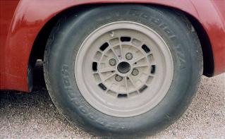 Abarth Simca 2000 wheels